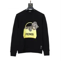 fendi sweatshirt manches longues pour unisexe s_1261454